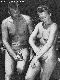 Nudist couple -- early 1960's.