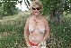 GTO Blondie Huge pierced barbell nipples