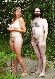 Nudist couple.