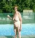 Flabby nudist granny.