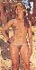 Slim, trimmed, tiny-titted nudist -- 1964.