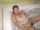 Hairy wife in the
bathtub (2 of 3).