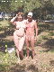 granny couple outdoor